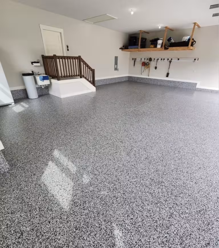 Garage Floor Coatings installed by Secure Coatings